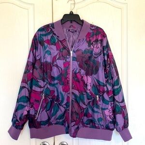 Roaman’s women’s floral jacket size 1X